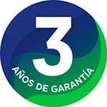 3 Años de Garantía